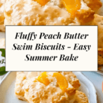 Peach Butter Swim Biscuits